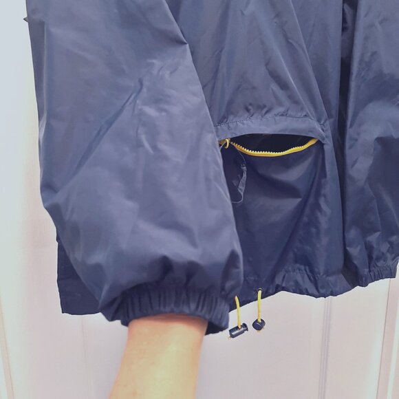 Disneyland-Hong Kong Micky Mouse Rain Jacket-Unisex-Pull Over Hooded-Size Large - Picture 8 of 16